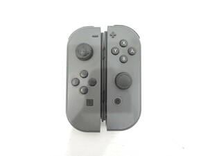  Nintendo Switch ニンテンドー スイッチ Joy-Con ジョイコン 純正 グレー L R セット　簡易動作確認済み　A2087