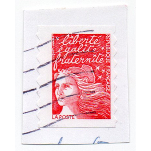 使用済切手 フランス 0646