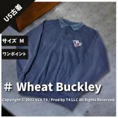 【US古着】 Wheat Buckley スウェット M ブラック ✓3674