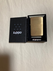 zippo 204B ソリッドブラス未使用品