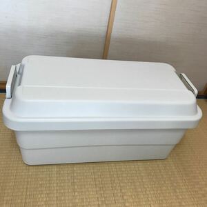 生産終了品　無印良品　muji ポリプロピレン　ＰＰ頑丈収納ボックス　特大　旧仕様