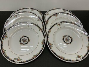 【長期保管品】WEDGWOOD ウェッジウッド OSBORNE オズボーン 17.5cmプレート6枚セット【送料お届け地域別】