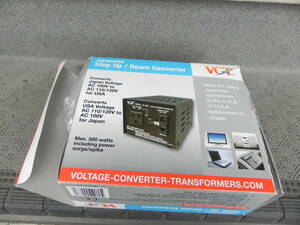 中古 　★VCT VT-500J - 日本のステップアップ/ダウン電圧変圧器 100ボルトから110Vまたは