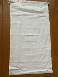 正規 BALENCIAGA バレンシアガ DEMNA GVASALIA デムナ ヴァザリア 付属品 シューズバッグ 保存袋 白 サイズ 縦 64cm 横 35cm