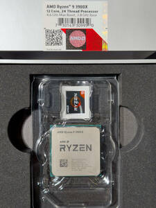 AMD Ryzen 9 3900X BOX【動作確認済・クーラー未使用】