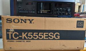 【美品 動作確認済み 箱、リモコン、取説 あり】ソニー TC-K555ESG SONY