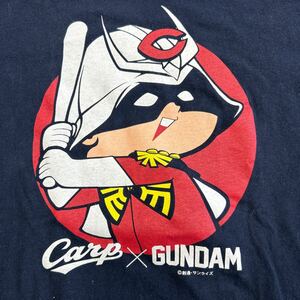 広島東洋カープ　Tシャツ　シャア坊や　機動戦士ガンダム コラボ　サイズM