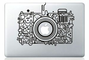 MacBook ステッカー シール Digital Camera (13インチ)