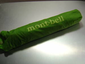 MONT-BELL モンベル 軽量折畳み傘　ライトグリーン【中古　軽量　良品】