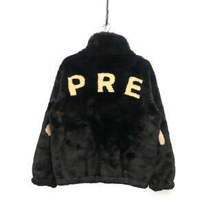 SUPREME シュプリーム Faux Fur Bomber Jacket ロゴ ファー ボンバー ジャケット 黒 サイズM 正規品 / 32850