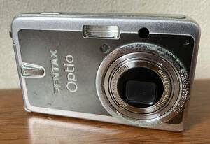 PENTAX ペンタックス Optio S10 2007年製 デジタルカメラ 箱・取説・付属品付 別売カメラケース・4GBSDカード付 基本動作確認済