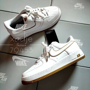 新品 正規品 NIKE ナイキ AIR FORCE1 LOW エアフォース1 ロー 07 白 ホワイト ブロンジーン 28.5cm US10.5 デュブレ 箱付き