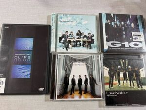ゴスペラーズ BEST&コンセプトアルバムCD&CLIP集DVD5枚セット G10/Love Notes Ⅱ/Love Notes/Works/CLIPS 1999-2001