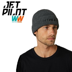 ジェットパイロット JETPILOT 2023 ニット帽 送料380円 カラー ポップ ビーニー W23806 チャコール ニットキャップ 帽子
