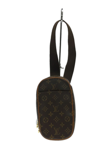 LOUIS VUITTON◆ポシェット・ガンジュ_モノグラム_BRW/PVC/BRW