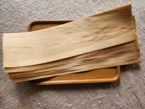 即決　長期保管品　経木・竹皮　うす皮　うす板　