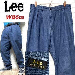 Lee リー デニムパンツ デニムスラックス テーパード