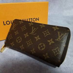 【新型　美品　クリーニング済】　LOUIS VUITTON　ルイヴィトン　モノグラム　ジッピーウォレット　ラウンドファスナー長財布　M42616