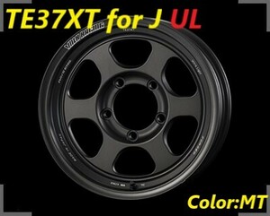 【納期要確認】TE37XT for J UL SIZE:6J-16 -6 PCD:139.7-5H Color:MT スズキ ジムニーシエラ ホイール5本セット