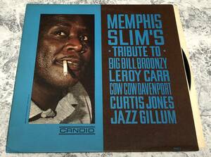 限定最終大幅値下◎即決！美再生MONO初回DG完オリMemphis Slim / Tribute To Big Bill◎Jazz Gillum Arbee Stidham