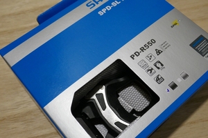SHIMANO PD-R550 SPD-SL シマノ ビンディングペダル ブラック