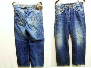 ◇即決[W34]美色 色落ち Lee Real Vintage 101B 1101 1937年 11.5oz ビンテージ復刻 レプリカ デニム パンツ■4820