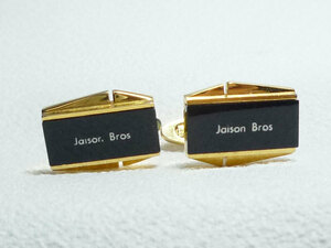 Jaison Bros ジェイソンブロス ブランド カフスボタン ビンテージアンティークデザイン綺麗☆カウスボタン カフリンクス a147