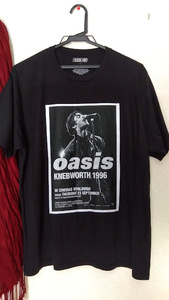 リアム ギャラガー オアシス OASIS ロック Tシャツ 黒 L 検索(NIRVANA ニルヴァーナ レッチリ カート コバーン レア ヴィンテージ) 