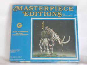 Masterpiece Editions by Grenadier/War Mammoth of the Undead Legion(No.5501/1984)☆Sculpting(造形) by Andrew Chernak