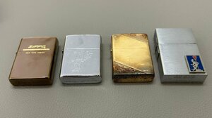 １円スタート　zippo ジッポ　4点　セット　まとめ売り　着火未確認　現状品