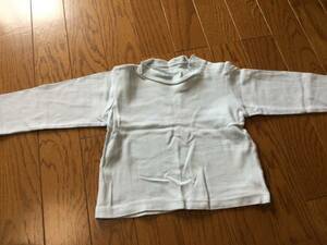 シンプル　90サイズ　長袖Ｔシャツ　水色　長袖　Tシャツ　長T　90