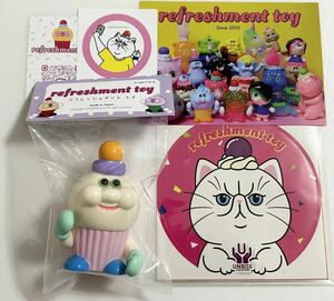 新品未開封 refreshment toy refreshmenttoy リフレッシュメントトイ CUPPY ソフビ フィギュア FLAVORS チヨコ あらいきりこ NEKO HAKURO