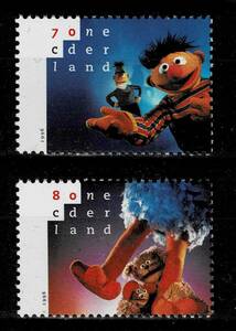オランダ 1996年 セサミストリート切手セット
