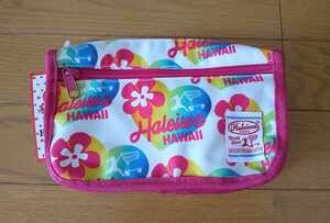 新品ハッピーハレイワHAPPY HALEIWA HAWAII ポーチ　ハワイ　#ハワイアンフラダンス