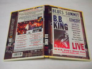 レア 送料無料 洋楽DVD B.B. King Blues Summit Live 2003 ビービーキングブルーサミットライブ Playin