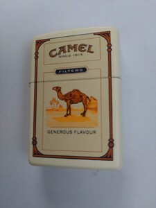 タバコ銘柄 CAMEL キャメル　パッケージ柄ZIPPO　２００８年　未使用品ジッポーです