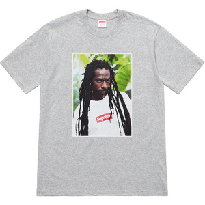 supreme buju banton tee grey M