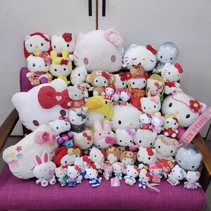 NR1252 ハローキティ ぬいぐるみ まとめ キティちゃん サンリオ SANRIO HELLO KITTY USJ Rody ヤクルト マクドナルド タイニーチャム