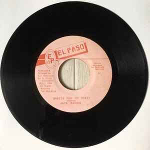 Jack Radics - Sweet For My Sweet / Sweet Inspirationsカバー / Soul Reggae Dancehall Foundation Dub / 45RPM 7インチレコード