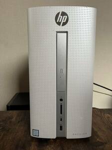 ゲーミングPC HP Pavilion Desktop Corei7-7700/16GB/GeForce GTX1050Ti/SSD250G+HDD2TB/Windows10Home/570-p072jp