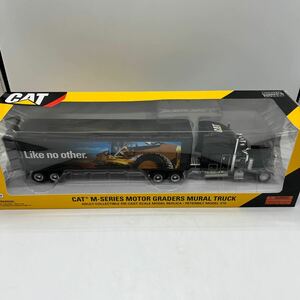 美品　開封品　NORSCOT　55225　ノースコット　1/50　CAT M-SERIES MOTOR GRADERS MURAL TRUCK Mシリーズ　トレーラー