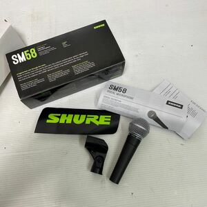 ◆【SHURE】マイク マイクロフォン 箱付 SM58