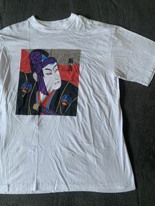 80s 90s 3L 助六 歌舞伎 ビンテージ Tシャツ vintage japanese kabuki Tee