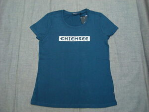 新品CHIEMSEE(キムジー)レディースTシャツSOL BEACH（19-4118 DARK DENIM） Mサイズ