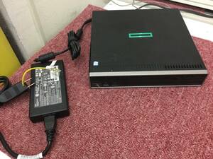 大容量HDD 4TB×2基あり(データ消去済)★HP Proliant TM200★Xeon D-1518+M8GB★BIOS起動OK★アダプタ付き★現状渡し