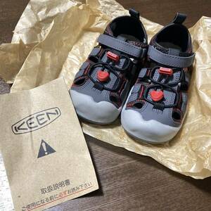 KEEN キーン サンダル 水陸両用 キッズ　子ども　18センチ　