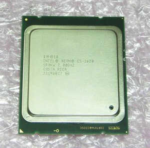中古CPU Intel Xeon E5-2620 2.0GHz SR0KW 動作品 