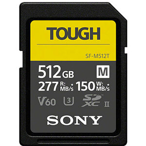 SONY ソニー SDXC UHS-II メモリーカード 【TOUGH(タフ)】SF-Mシリーズ タフ仕様 SF-M512T