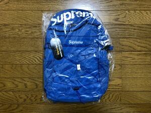【新品 青 16SS Backpack】 supreme バックパック バッグ リュックサック waist shoulder duffle tote bag box logo north face