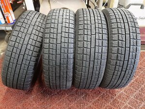 パF5170■165/55R14 72Q　4本価格　TOYO GARIT G5　送料無料 冬 7～8分山 ワゴンR ムーブ パレット ルークス ラパン ライフ ゼスト